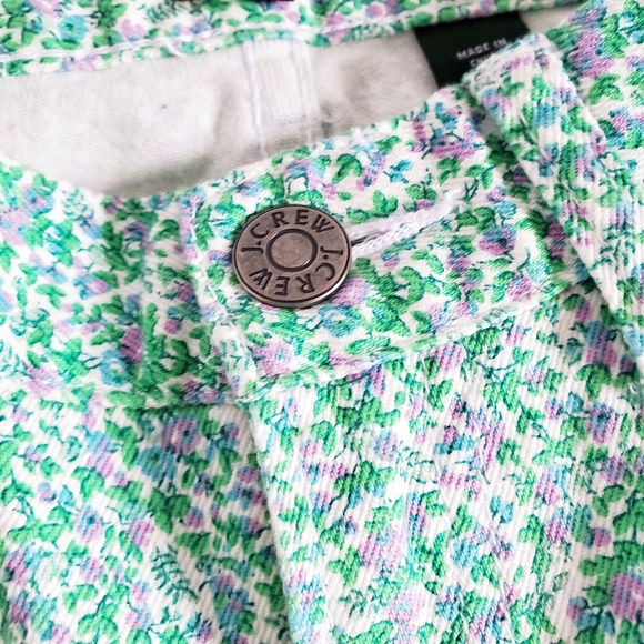 J. CREW Liberty Floral Toothpick Skinny Jeans 24 - Picture 4 of 9